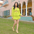 Glowy Burst Short Dress